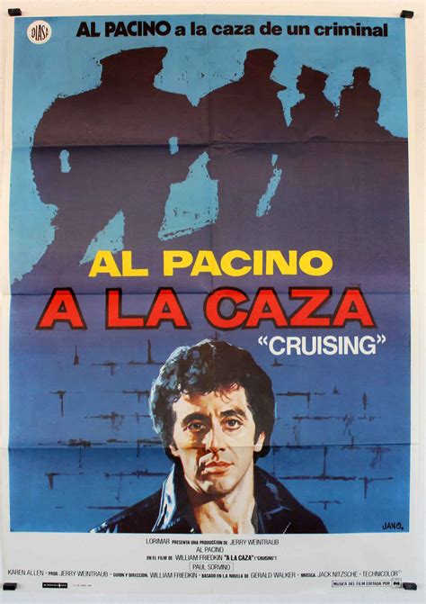 cruising pelicula|A la caza